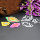9pcs Leaves Scarpbook Accessory Metal Cutting Die Stencils Craft DIY Tool
