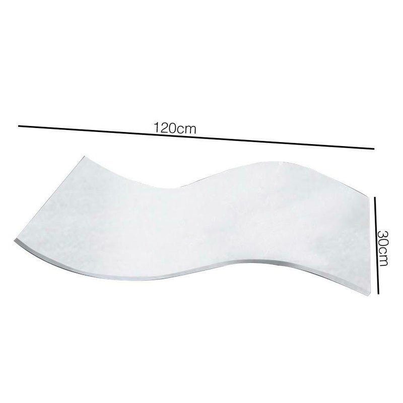 Aquarium Purification Filter Cotton Ultra-thin High Density Permeability White