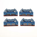 4pcs/lot Men Face 5-Layer Sharp Hair Beard Shaving Blades for Razor