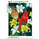 Birds Blooms 5D DIY Diamond Painting Embroidery Kits Needlework Set(6919)