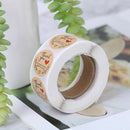 500PCs Handmade Thank You Stickers Paper Seal Labels Round Stationery DecorSEAU