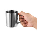 Tea Cup Stainless Steel Double Wall Mugs 400Ml(13.5Oz) For Drinking Tea Cof