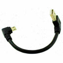 90 degree Right Angle Micro USB to Left Angle USB A Male A5D6 Cable Charge O8Z3