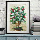 DIY Diamond Painting Flower Special Shape Crystal Drawing Home Decor (V035)