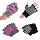 2 Pair Non Slip Yoga Gloves Women Men Anti-skid Pilates Dance Workout Glove