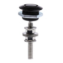 Black Push Button Hood Pin Lock Low Profile Click Latch Quick Release 55mm