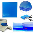Motorcycle Seat Gel Pad Comfortable Soft Cushion Shock Absorption Mat Blue