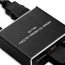 Hdmi audio extractor HDMI to HDMI and Optical TOSLINK SPDIF + 3.5mm Stereo  S7M1
