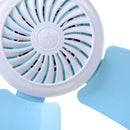 Mini Portable Ceiling Fan Mosquito Net Electric Fan Large Winds Net Silen  JR
