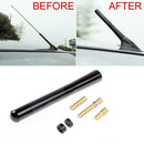 Universal 5 Inch 120mm Black Antenna Carbon Fiber Printer Short-on Car Radi