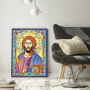 5D DIY Special Shaped Diamond Painting God Cross Stitch Mosaic Craft Kit