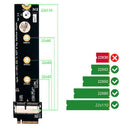 PCIe SSD To M.2 Key M Adapter Card for 2013/14/15/16/17 MacBook Air Pro Ret U8X1
