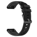 Silicone 22mm Watch Band Strap for Fenix5 Forerunner935 Sapphire(Black)