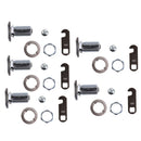 5pcs 30mm Door Thumb Cam Turn Lock Kit Cabinet Panel Door Recreation Vehicle