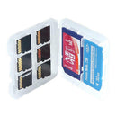 2pcs TF//MS/SD Card Holder Storage Box Micro-SD Card Holder Protector Case Shell