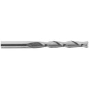 10x 1/8 inch 3.175mm Carbide CNC Double Two Flute Spiral Bits End Mill Rout