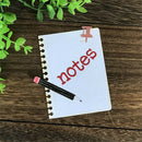 Notebook Learning Multiple Metal Cutting Dies For DIY Scrapbooking Paper Card Z