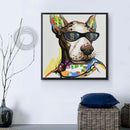 5D DIY Full Drill Diamond Painting Handsome Dog Cross Stitch Embroidery Kit