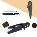 Folding Tripod Stand For Gopro Camera Cellphone Camcorder Black Portable Plastic