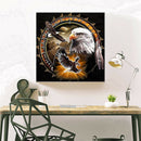 Eagle Diamond Painting 5D DIY Full Round Drill Cross Stitch Kits (QF457)