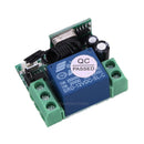 DC 12V 10A 1CH Wireless Remote Control Switch 433MHz Transmitter with Receiver