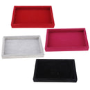 Black Velvet Jewelry Display Tray Bracelet Watch Anklet Display Presentation