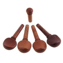 4/4 Violin Parts Accessories Chin Rest Tailpiece Fine Tuner Tuning Peg Tail E2Z8