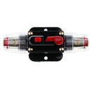 DC 12V-24V Car Audio Inline Manual Reset Circuit Breaker Fuse Switch 50AMP