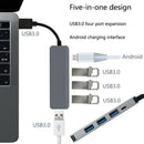 5-In-1 Hub3.0 Connector 4usb3.0 Plus Microusb For PC Laptop Accessories Com