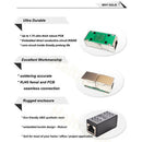 2Pack RJ45 LAN connector inline`Cat7/Cat6/Cat5e Ethernet Cable Extender AdapteME