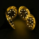 Solar Powered Ground Lights, 8 LED Solar Path Lights Outdoor Waterproof Gar