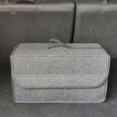 Soft Felt Folding Car Organizer Storage Bag Vehicle Tool Box Multi-Use Trun
