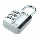 Combination Padlock Travel Suitcase Luggage Lock Password Reset Type: 3