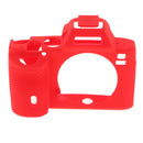 Red Soft Skin Silicone Cover Case for Sony A7 A7R A7S Camera Protector Accessory