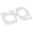 Leather Craft Tool Clear Acrylic Cutting Circle Corner Stitching Stencil