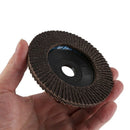 20 Piece Set 100mm / 4Inch Flap Disc Sanding Sanding Disc 80 Grit Wood Meta