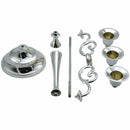 3-Candle Metal Candelabra Tall Candle Holder Wedding Event Candelabra Candl X4O4
