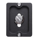 Quick Release Plate For Benro Tripod Ball Head Arca Swiss Compatible PU-50 Black