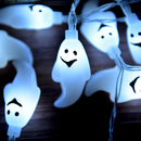 1pc 10 LED Hanging Halloween Decor Ghost LED String Lights Lanterns Lamp
