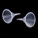 5pcs Clear Plastic Funnel For Perfume Sprayer Bottle Subpackage Travel Kits