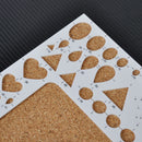 8.2x7" Paper Quilling Template Board Papercraft Scrapbooks Filigree Art DIY Kits