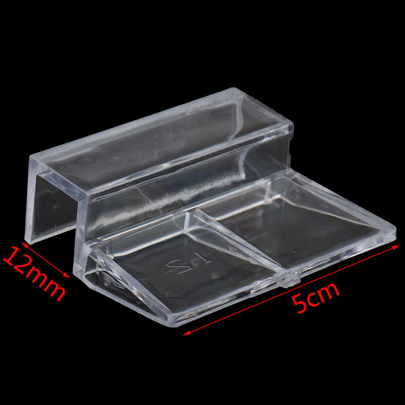 1Pc Glass Cover Support Holders 12mm Clear Aquarium Fish TankSEAU