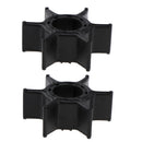 2pcs Black Water Pump Impeller for Yamaha Outboard 40hp 50hp 60hp Engine