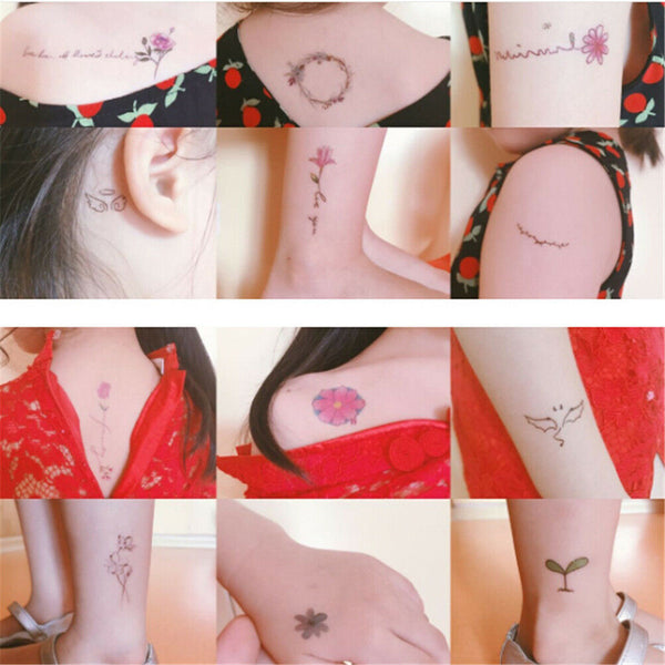 Cute Water Transfer LJttoos Body Art Makeup Cool Waterproof Girl StickersJCA Kw