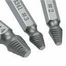 6Pcs Double Side Damaged Screw Extractor Drill Bits Out Bolt Stud Car Tool Y5Y4