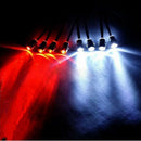 8 LED 5mm White Color Red Color LED Light Set for HSP RC CarsJA,a
