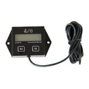 Waterproof Tach Hour Meter Small Gas Engines Tachometer RPM Gauge for Chain Saw