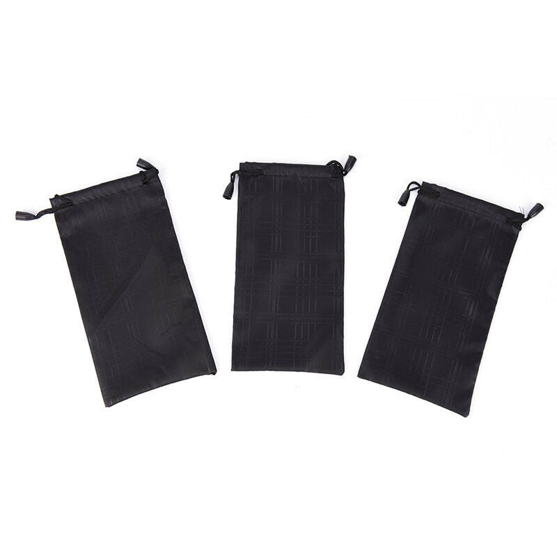 10 pcs Sunglasses Bag Soft Waterproof Cloth Glasses Pouch Sunglasses Case FT