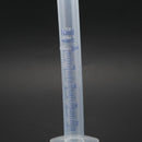 10 ml Transparent plastic graduated tube.