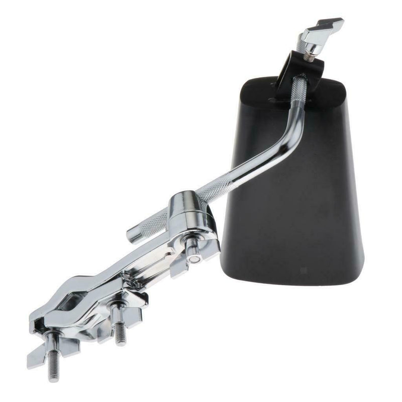 6" Metal Cow Bell Noise Maker Percussion Musical Instrument Mountable for Drum